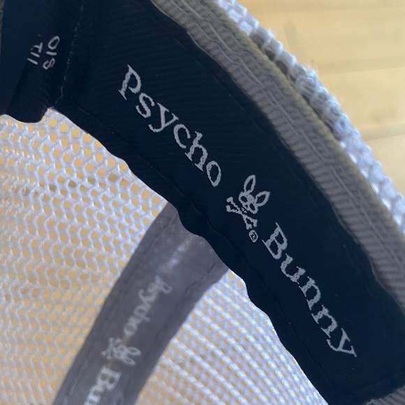 Psycho Bunny Gray SnapBack Trucker Hat - Picture 2 of 9